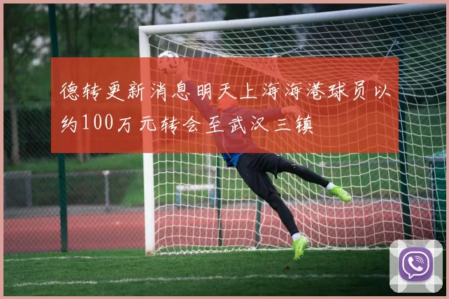 德转更新消息明天上海海港球员以约100万元转会至武汉三镇